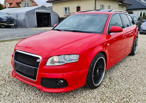 Audi A4 cena 22900 przebieg: 288000, rok produkcji 2008 z Płock małe 667